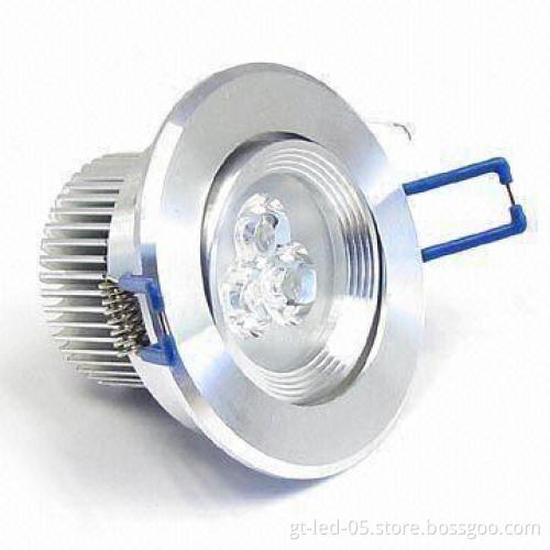 LED Ceiling Light with 3W Power Consumption and 85 to 260V AC Input Voltage